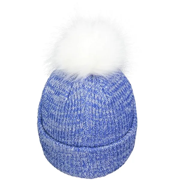 Faux Fur Pom Beanie... from ASI 89380 Staton Corporate and Casual