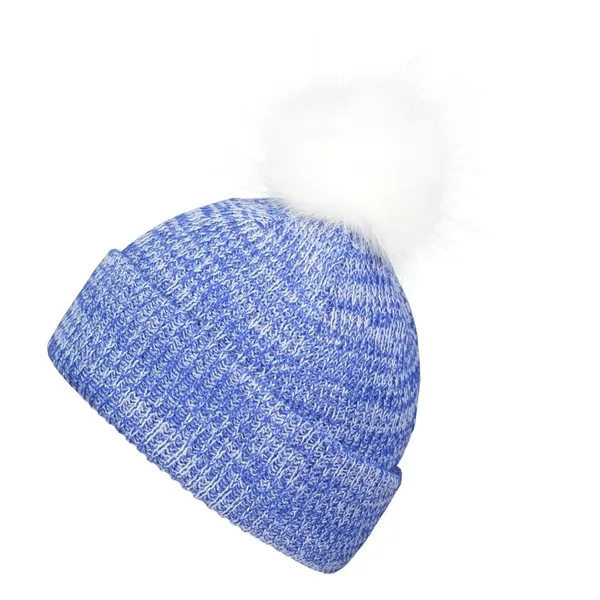 Faux Fur Pom Beanie... from ASI 89380 Staton Corporate and Casual