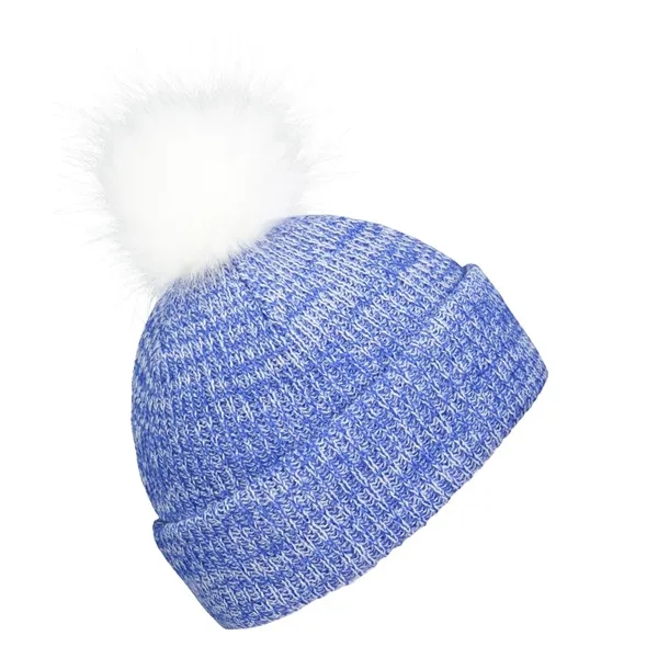 Faux Fur Pom Beanie... from ASI 89380 Staton Corporate and Casual
