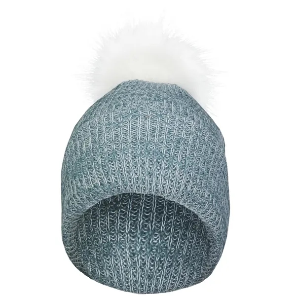 Faux Fur Pom Beanie... from ASI 89380 Staton Corporate and Casual