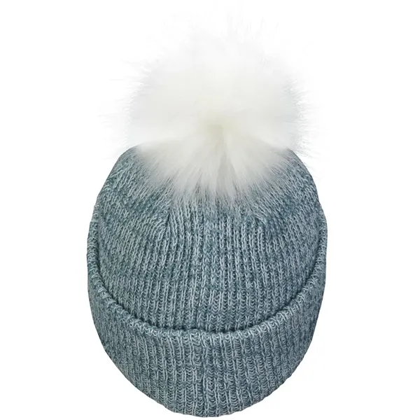 Faux Fur Pom Beanie... from ASI 89380 Staton Corporate and Casual