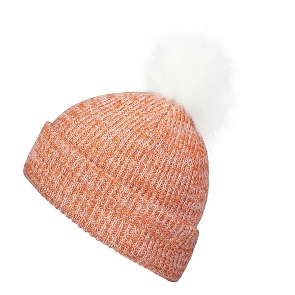 Faux Fur Pom Beanie... from ASI 89380 Staton Corporate and Casual