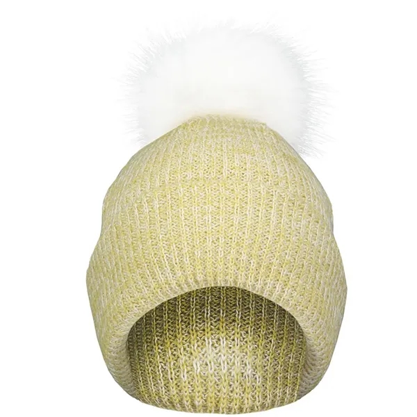 Faux Fur Pom Beanie... from ASI 89380 Staton Corporate and Casual