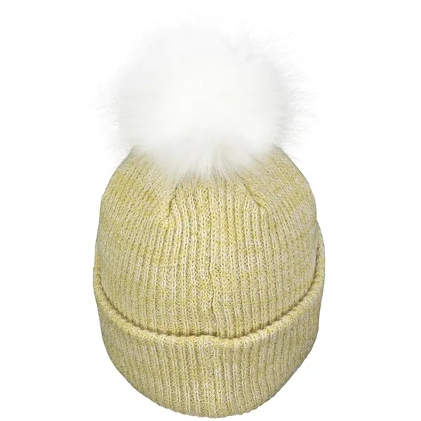 Faux Fur Pom Beanie... from ASI 89380 Staton Corporate and Casual