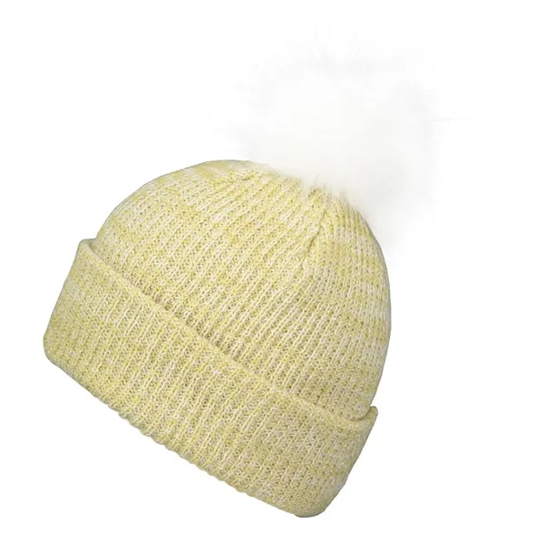 Faux Fur Pom Beanie... from ASI 89380 Staton Corporate and Casual