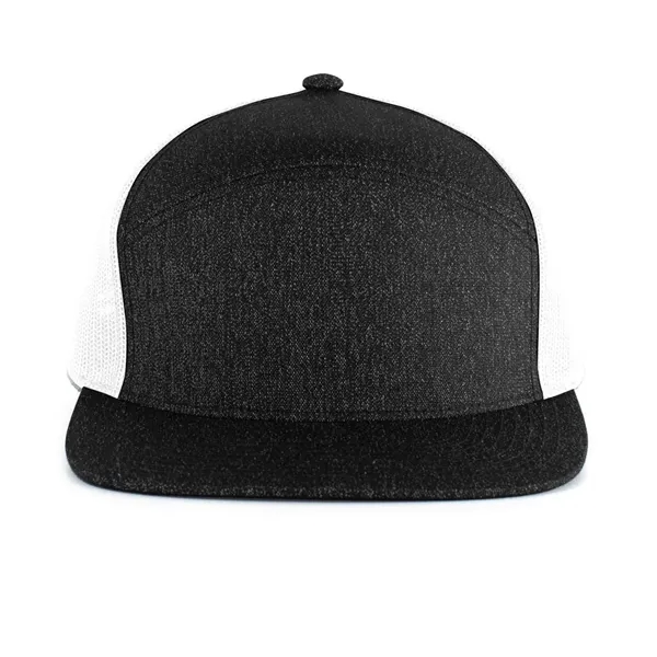 Heather 6-Panel Arch Trucker... from ASI 89380 Staton Corporate and Casual