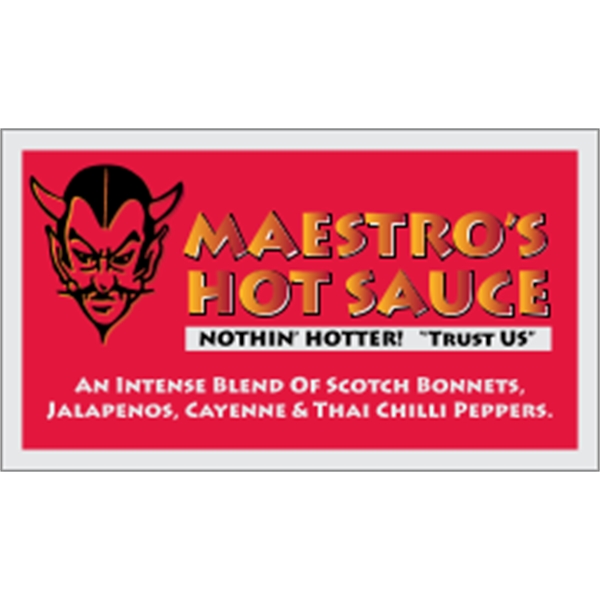 3.5" x 2" decal with clear static stick backing, square corners... from ASI 89910 Stouse, LLC