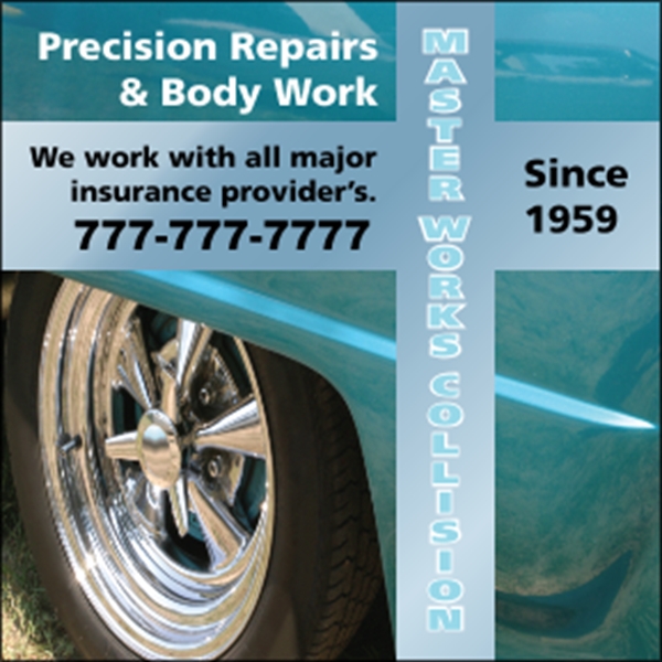 4" x 4" chrome polyester decal with adhesive backing, square corners... from ASI 89910 Stouse, LLC