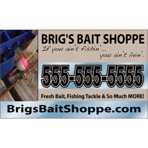 5" x 3" chrome polyester decal with adhesive backing, square corners... from ASI 89910 Stouse, LLC