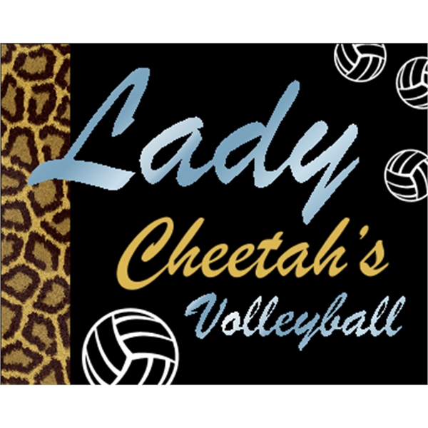 5" x 4" chrome polyester decal with adhesive backing, square corners... from ASI 89910 Stouse, LLC