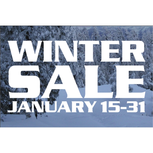 6" x 4" decal with white static stick backing, square corners... from ASI 89910 Stouse, LLC