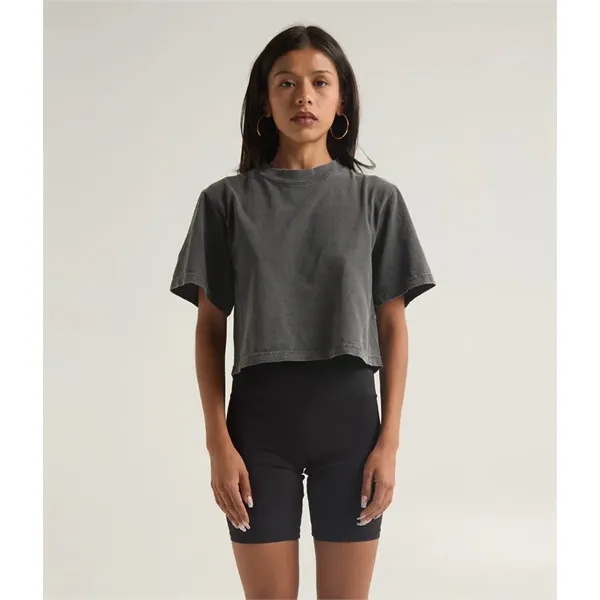 Womens Garment Dye Crop Top... from ASI 89380 Staton Corporate and Casual