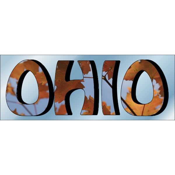 8" x 3" chrome polyester decal with adhesive backing, square corners... from ASI 89910 Stouse, LLC