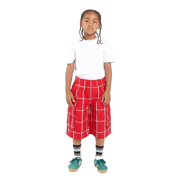 Youth Plaid Short... from ASI 89380 Staton Corporate and Casual