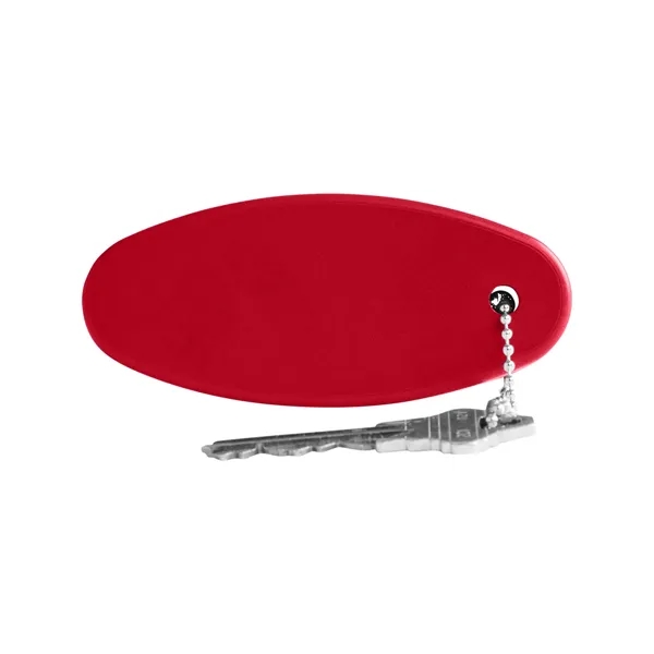 3.15" x 1.38" x .78" polyurethane foam floating keychain with 2.36"... from ASI 79530 Prime Line