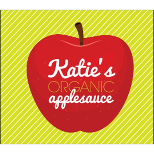 4" x 3.5" decal made of removable white vinyl with square... from ASI 89910 Stouse, LLC