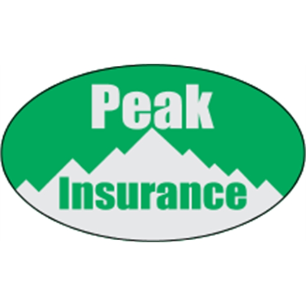 3" x 1.75" oval shaped decal with clear static backing and... from ASI 89910 Stouse, LLC