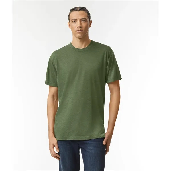 American Apparel Unisex Tri-Blend Track T-Shirt... from ASI 89380 Staton Corporate and Casual