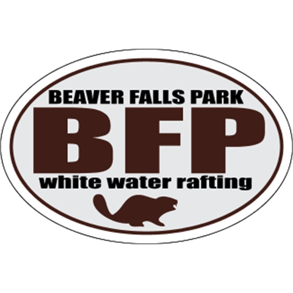 4.5" x 3" oval shaped, clear polyester decal with adhesive backing... from ASI 89910 Stouse, LLC