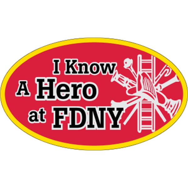 5" x 3" oval shaped, clear polyester decal with face adhesive... from ASI 89910 Stouse, LLC