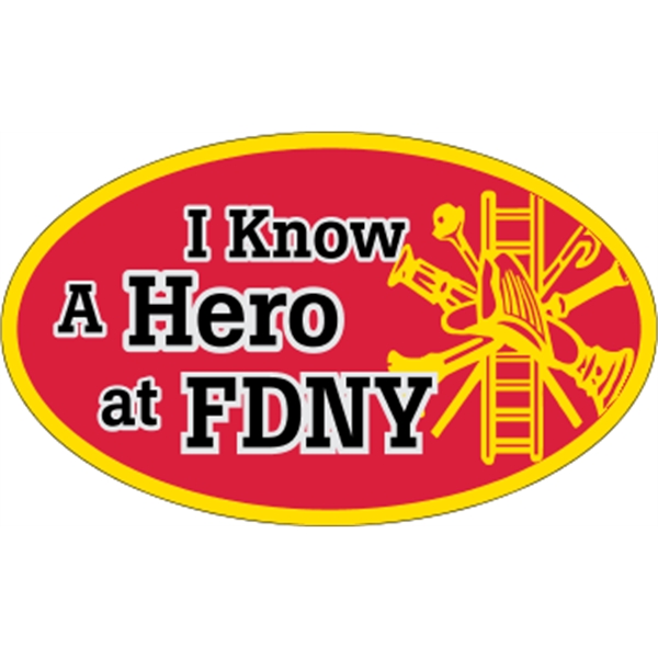 5" x 3" oval shaped decal with clear static backing and... from ASI 89910 Stouse, LLC