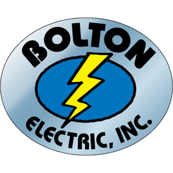 5" x 4" oval shaped, chrome polyester decal with a one... from ASI 89910 Stouse, LLC