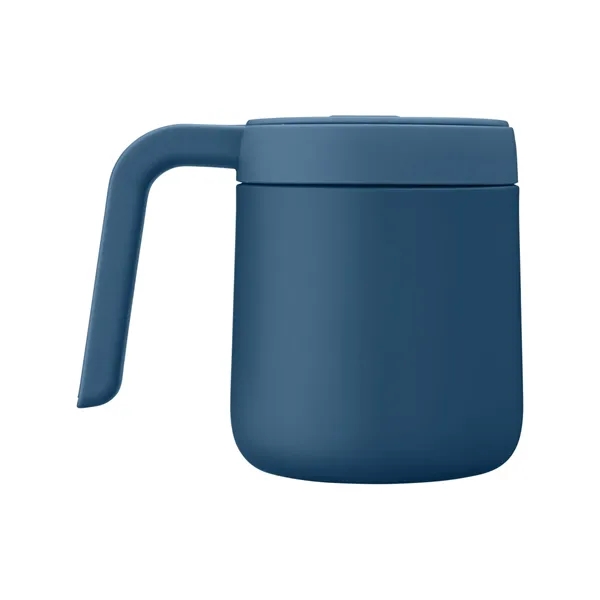 12 ounce mug with double-wall insulation and a slide lid.... from ASI 79530 Prime Line
