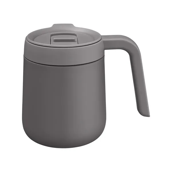 12 ounce mug with double-wall insulation and a slide lid.... from ASI 79530 Prime Line