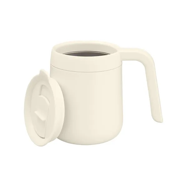 12 ounce mug with double-wall insulation and a slide lid.... from ASI 79530 Prime Line