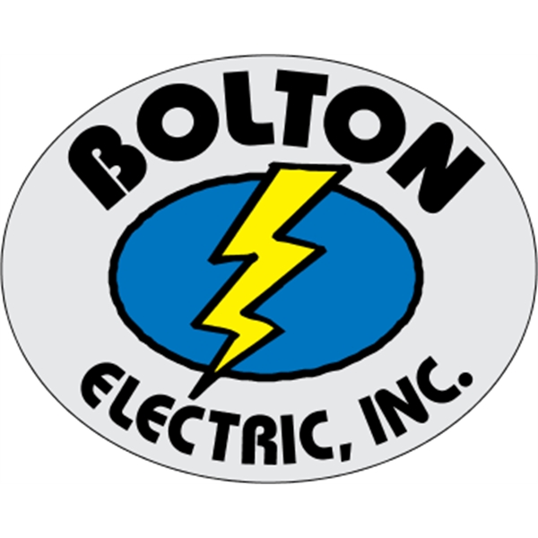 5" x 4" oval shaped decal with clear static face and... from ASI 89910 Stouse, LLC