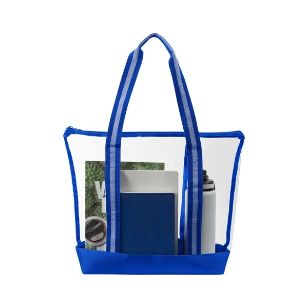 All Access Clear Tote Bag with Zipper... from ASI 79530 Prime Line
