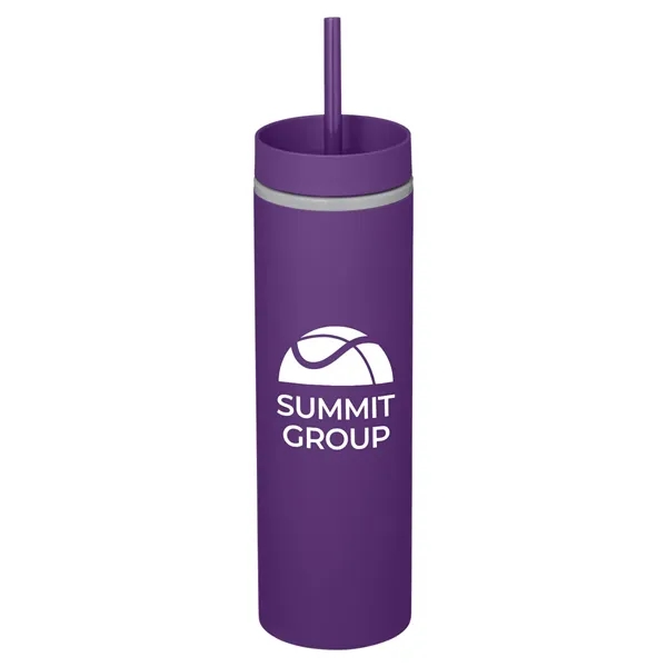 Adventure 16oz Insulated Tumbler With Straw... from ASI 79530 Prime Line