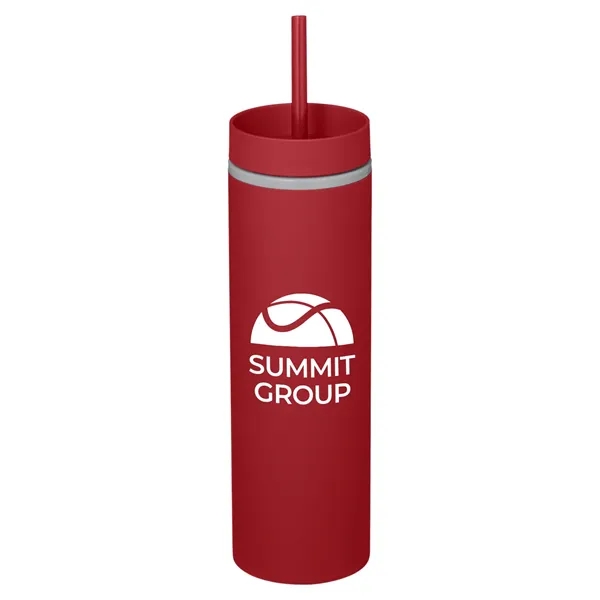 Adventure 16oz Insulated Tumbler With Straw... from ASI 79530 Prime Line