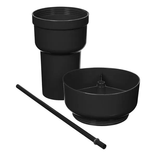 Team 365 1L Recycled PP Stadium Tumbler With Snack Bowl... from ASI 79530 Prime Line