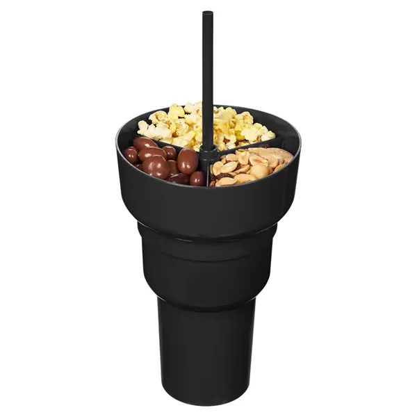 Team 365 1L Recycled PP Stadium Tumbler With Snack Bowl... from ASI 79530 Prime Line