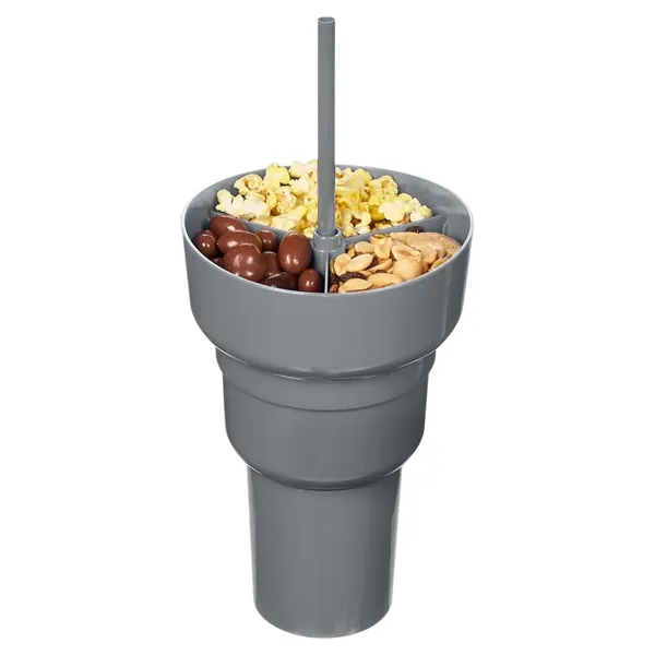 Team 365 1L Recycled PP Stadium Tumbler With Snack Bowl... from ASI 79530 Prime Line