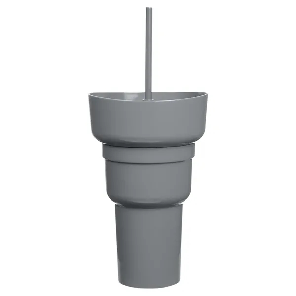 Team 365 1L Recycled PP Stadium Tumbler With Snack Bowl... from ASI 79530 Prime Line