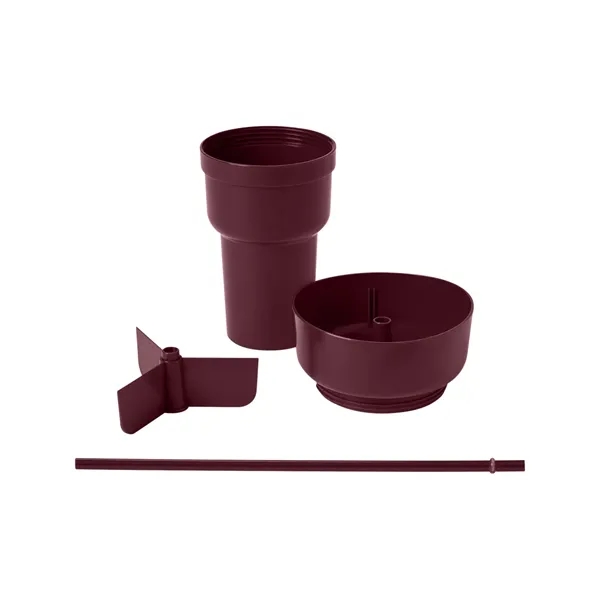 Team 365 1L Recycled PP Stadium Tumbler With Snack Bowl... from ASI 79530 Prime Line