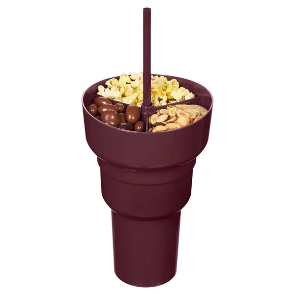 Team 365 1L Recycled PP Stadium Tumbler With Snack Bowl... from ASI 79530 Prime Line
