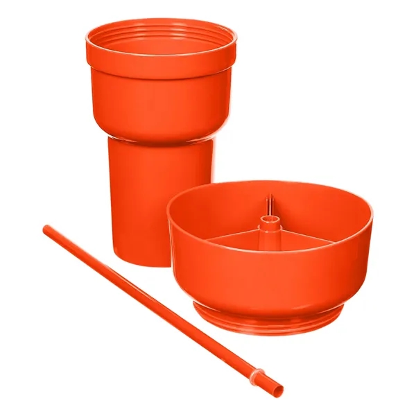 Team 365 1L Recycled PP Stadium Tumbler With Snack Bowl... from ASI 79530 Prime Line