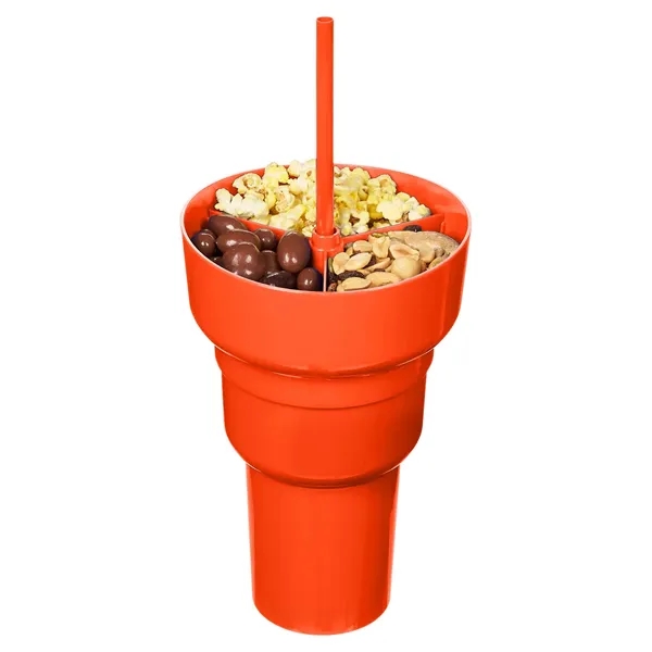 Team 365 1L Recycled PP Stadium Tumbler With Snack Bowl... from ASI 79530 Prime Line