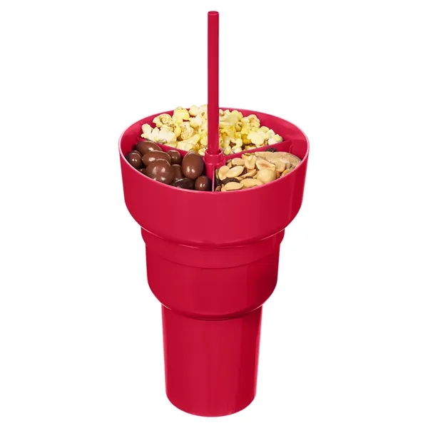 Team 365 1L Recycled PP Stadium Tumbler With Snack Bowl... from ASI 79530 Prime Line