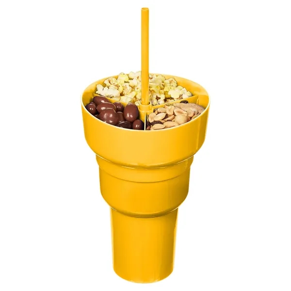Team 365 1L Recycled PP Stadium Tumbler With Snack Bowl... from ASI 79530 Prime Line