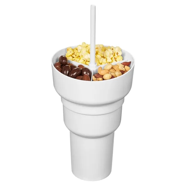 Team 365 1L Recycled PP Stadium Tumbler With Snack Bowl... from ASI 79530 Prime Line