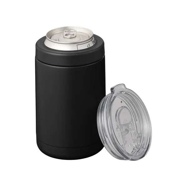 12-ounce can cooler with double-wall insulation, silicone seal, flip-top lid and... from ASI 79530 Prime Line