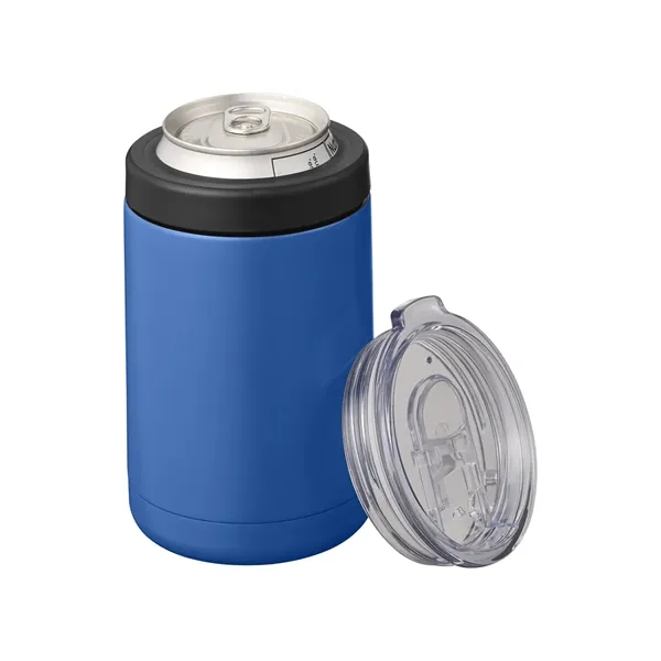12-ounce can cooler with double-wall insulation, silicone seal, flip-top lid and... from ASI 79530 Prime Line