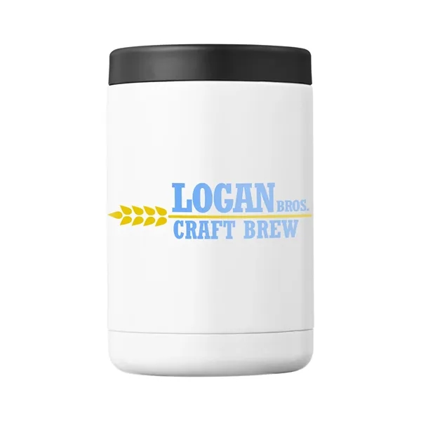 12-ounce can cooler with double-wall insulation, silicone seal, flip-top lid and... from ASI 79530 Prime Line