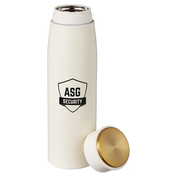 16-ounce bottle with double-wall vacuum insulation and gold lid.... from ASI 79530 Prime Line