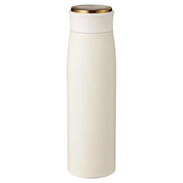 16-ounce bottle with double-wall vacuum insulation and gold lid.... from ASI 79530 Prime Line