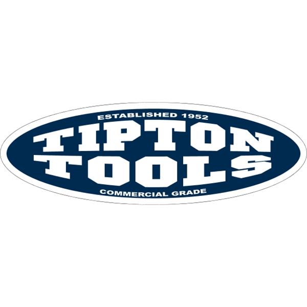 9" x 3" oval shaped, white decal with static backing and... from ASI 89910 Stouse, LLC